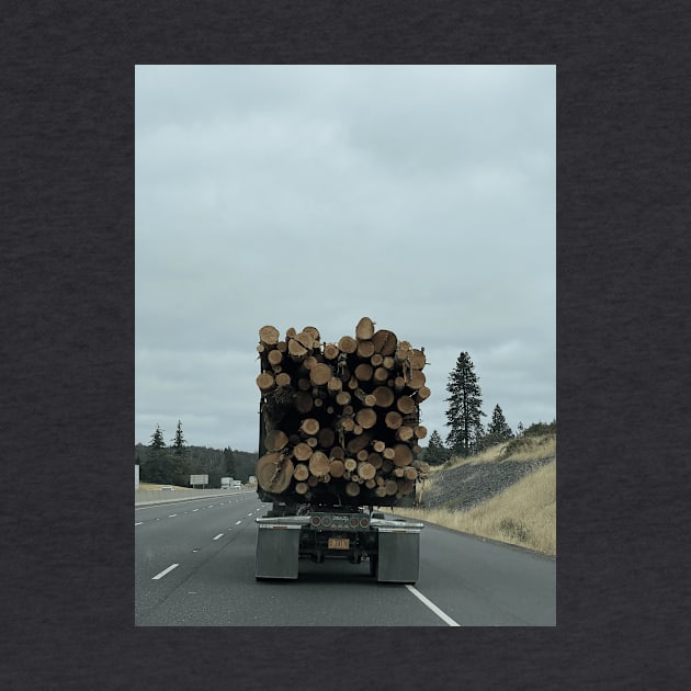 oregon logging truck by kcvg